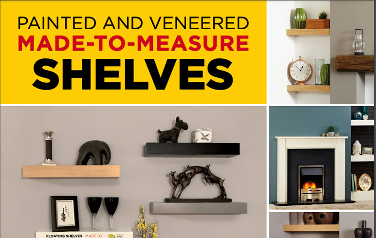 Focus Fireplaces – Made to Measure Shelves